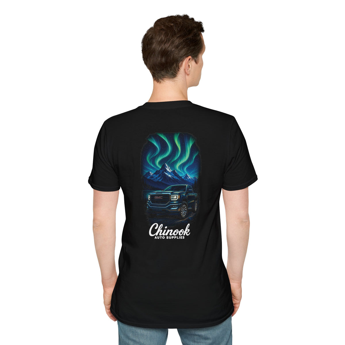 "Northern Lights" - GMC Truck T-Shirt