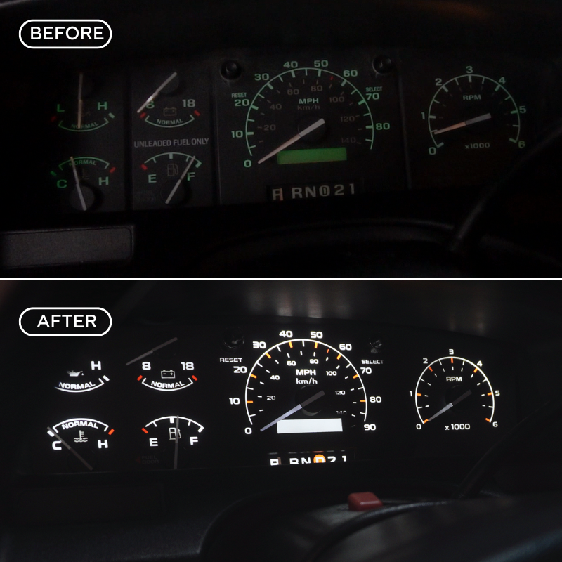 1992-1996 Ford F-Series & Bronco DashSkinz
