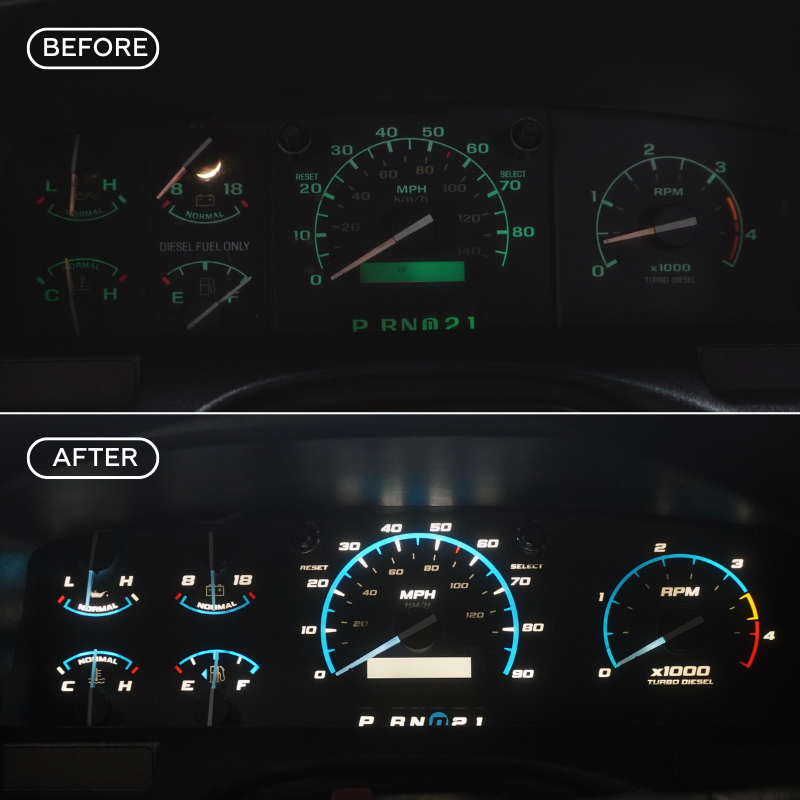 1992-1996 Ford F-Series & Bronco DashSkinz