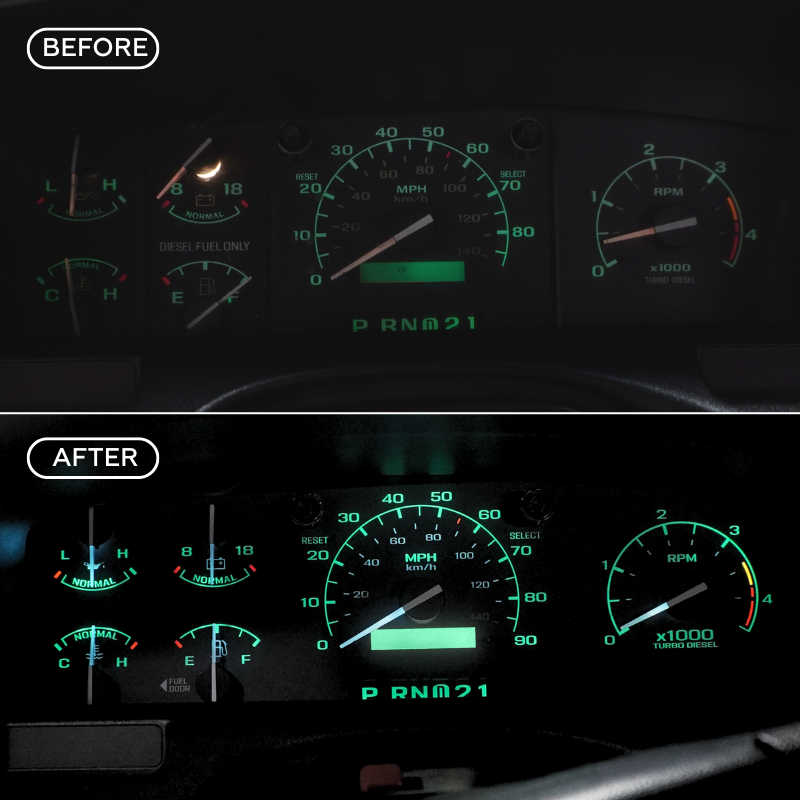 1992-1996 Ford F-Series & Bronco DashSkinz