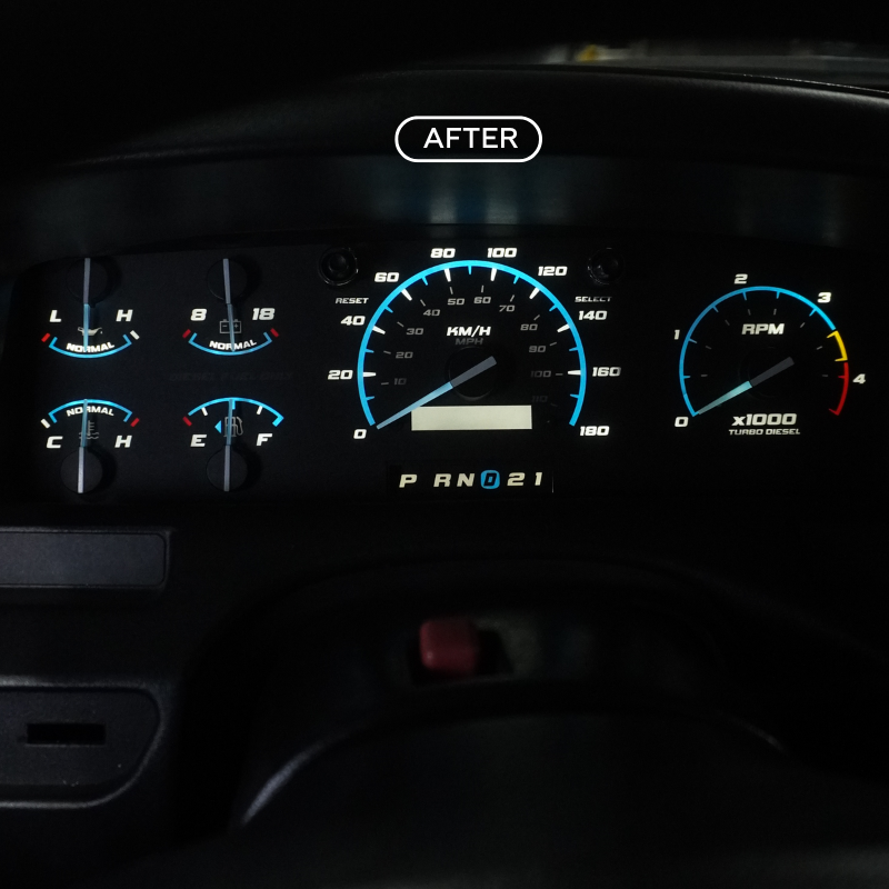 Diesel Midnight - Dash Skinz KM/H