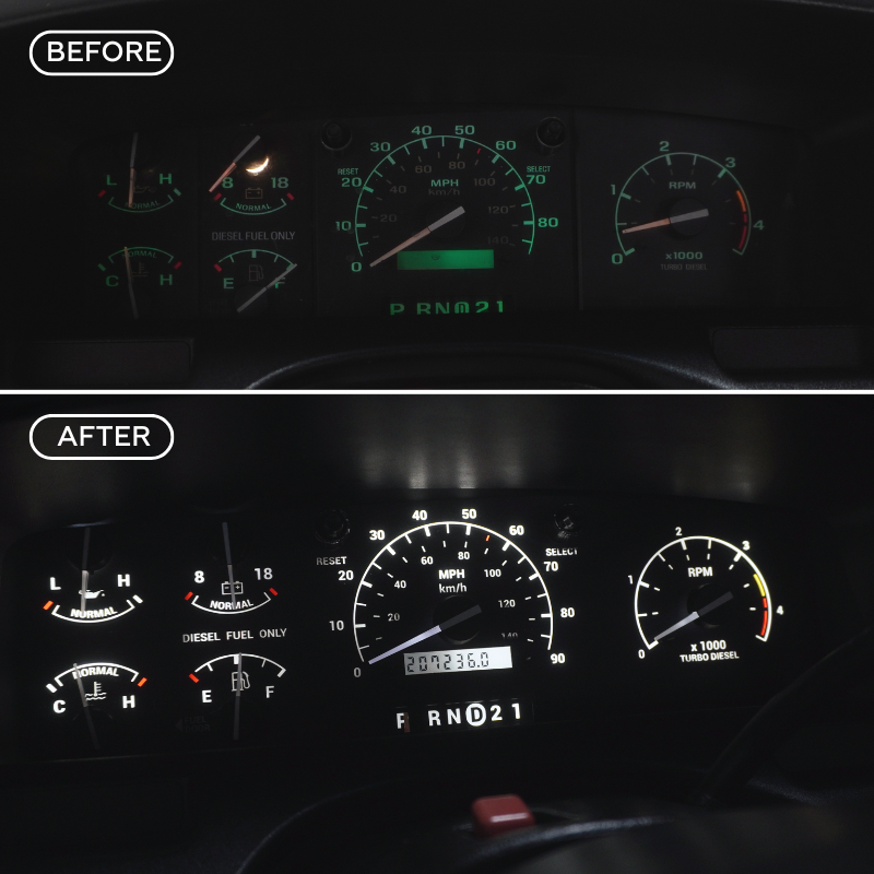 1992-1996 Ford F-Series & Bronco DashSkinz