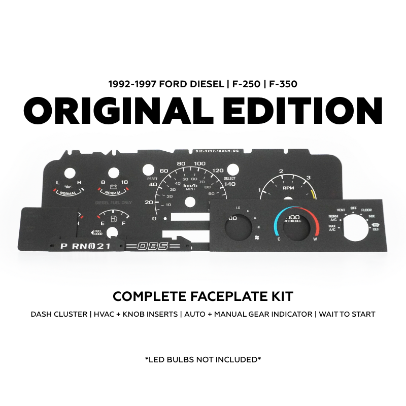 Diesel Original - Dash Skinz KM/H