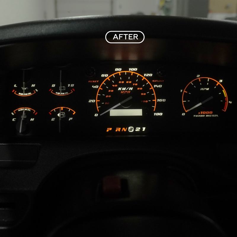 Diesel Sport - Dash Skinz KM/H