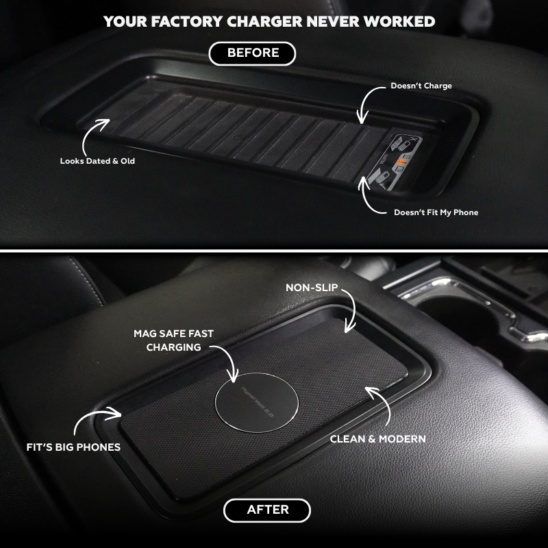 HyperVolt 2.0 - GMC & Chevy Magsafe Console Charger Upgraded