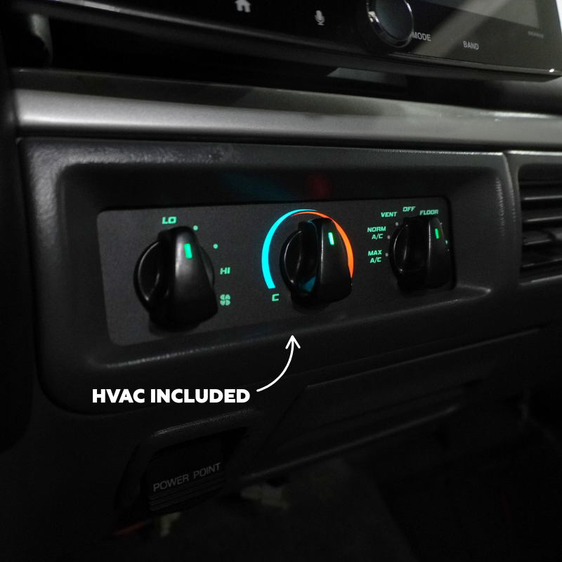 1st Gen Lightning Green DashSkinz