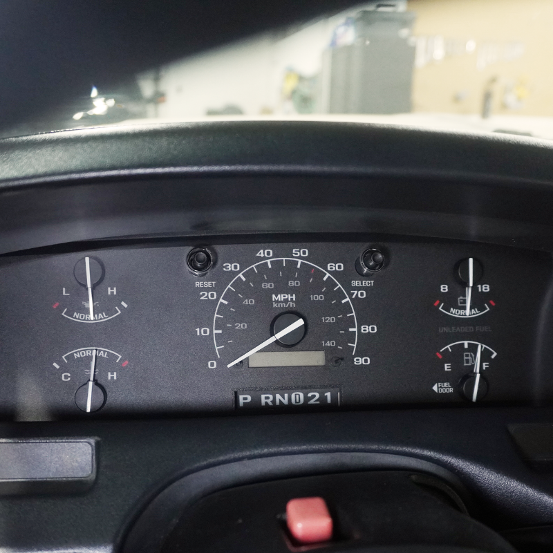 Gas No/Tach - Original Green DashSkinz