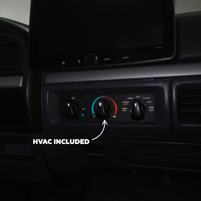 Gas No/Tach - Midnight DashSkinz