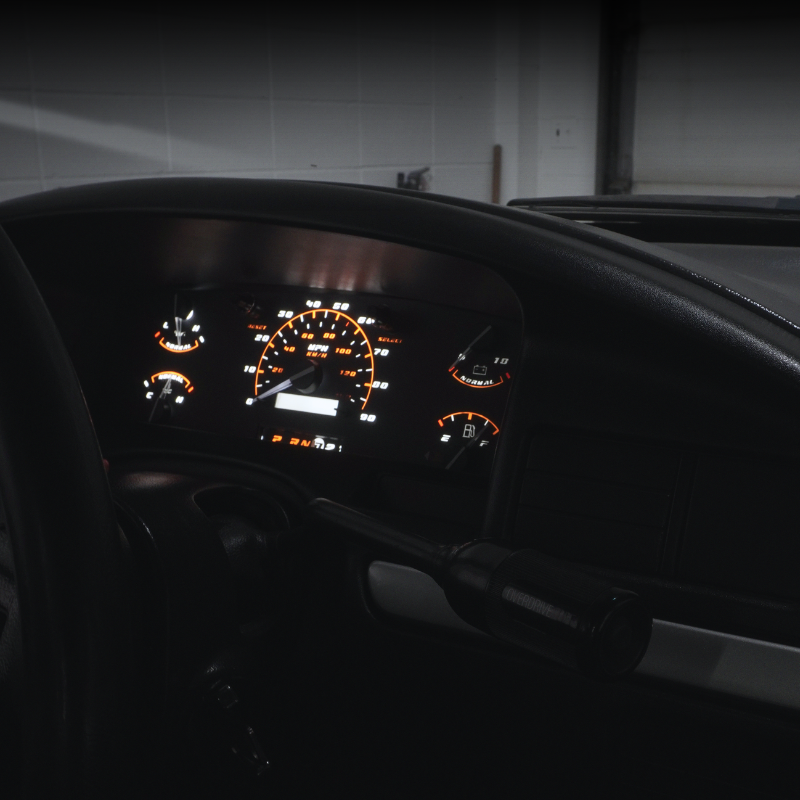 Gas No/Tach - Sport DashSkinz