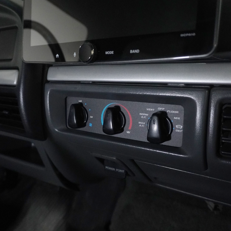 Gas w/tach - Midnight DashSkinz