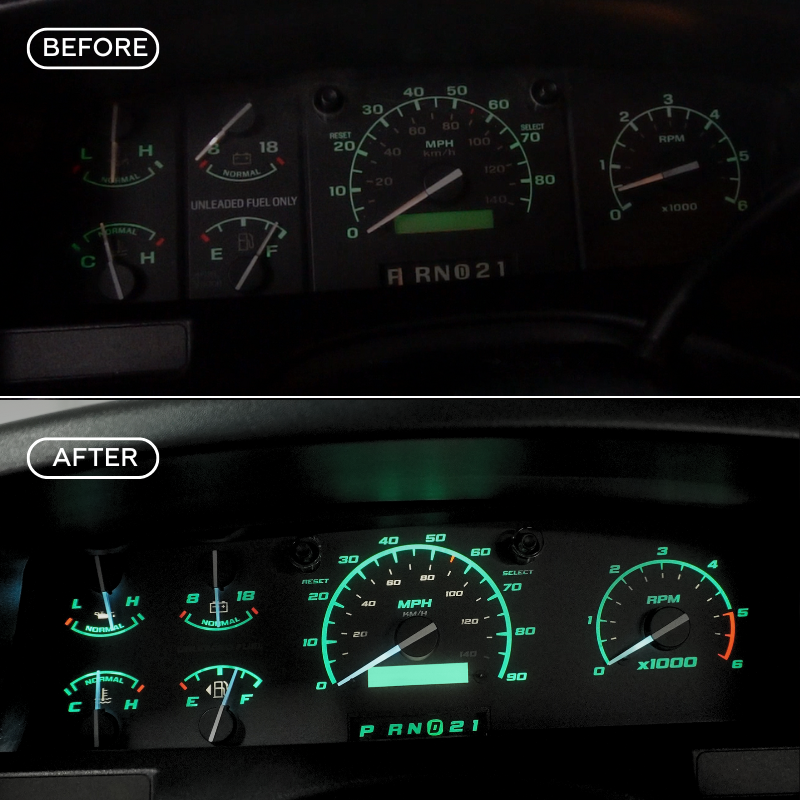 1992-1996 Ford F-Series & Bronco DashSkinz