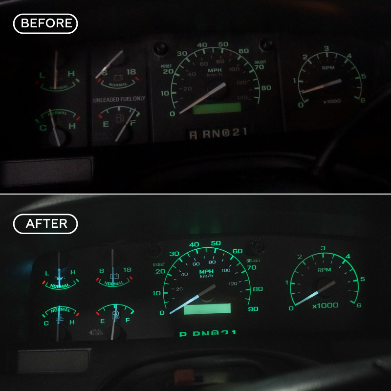 1992-1996 Ford F-Series & Bronco DashSkinz