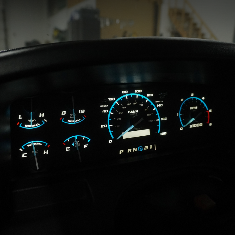 XLT Midnight - Dash Skinz KM/H