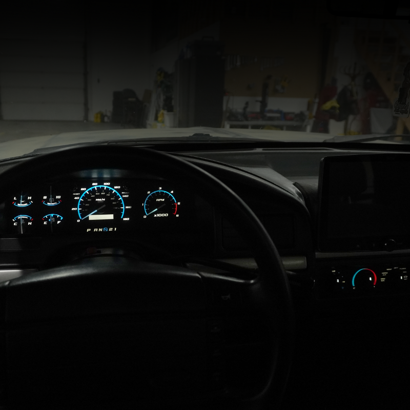 XLT Midnight - Dash Skinz KM/H