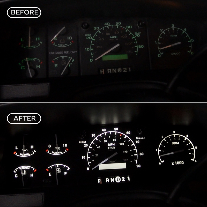 1992-1996 Ford F-Series & Bronco DashSkinz