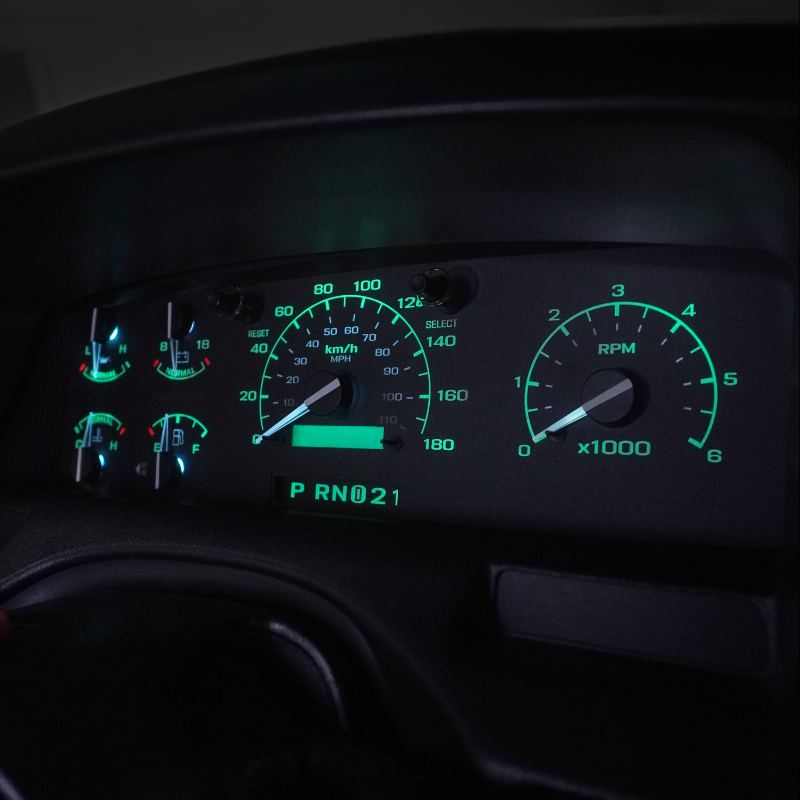 XLT Original Green - Dash Skinz KM/H