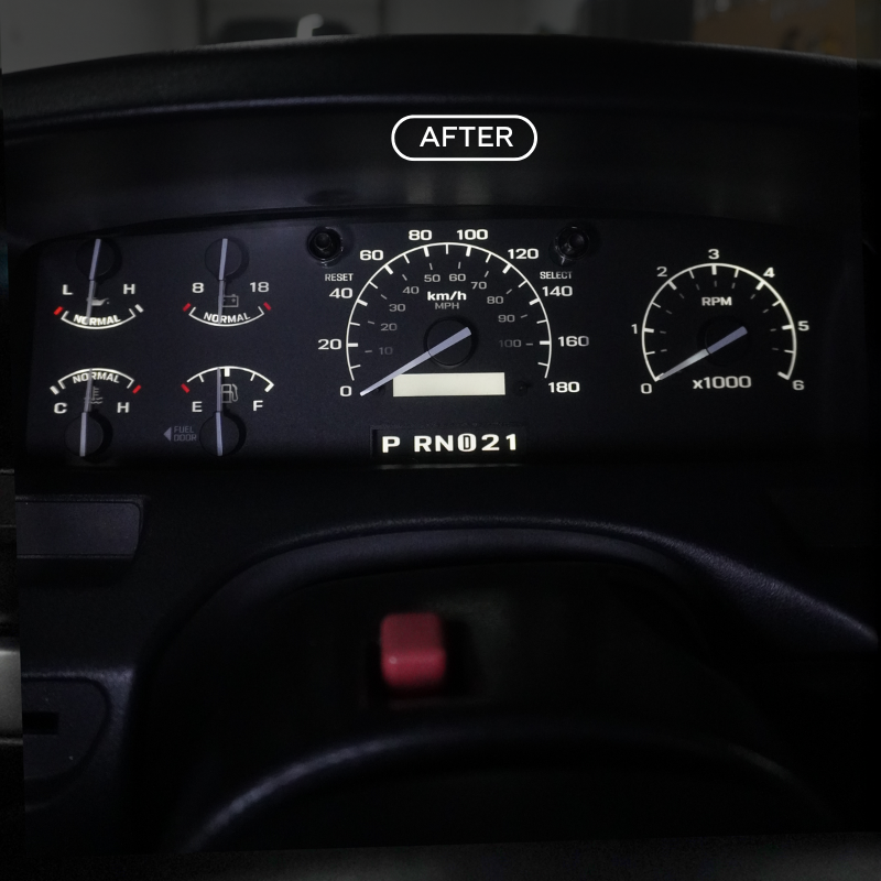 XLT Original - Dash Skinz KM/H