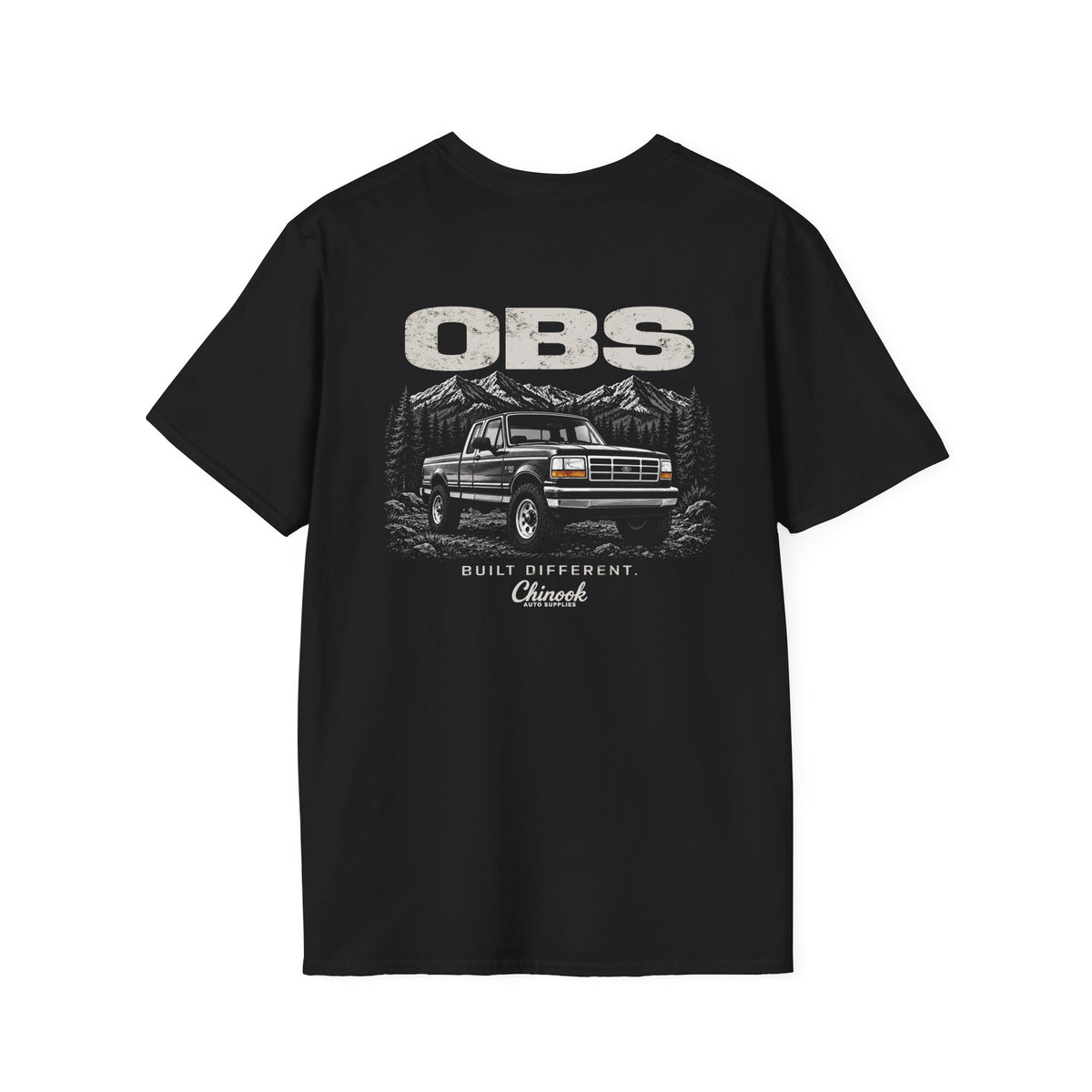 Built Different - OBS Ford Truck T-Shirt
