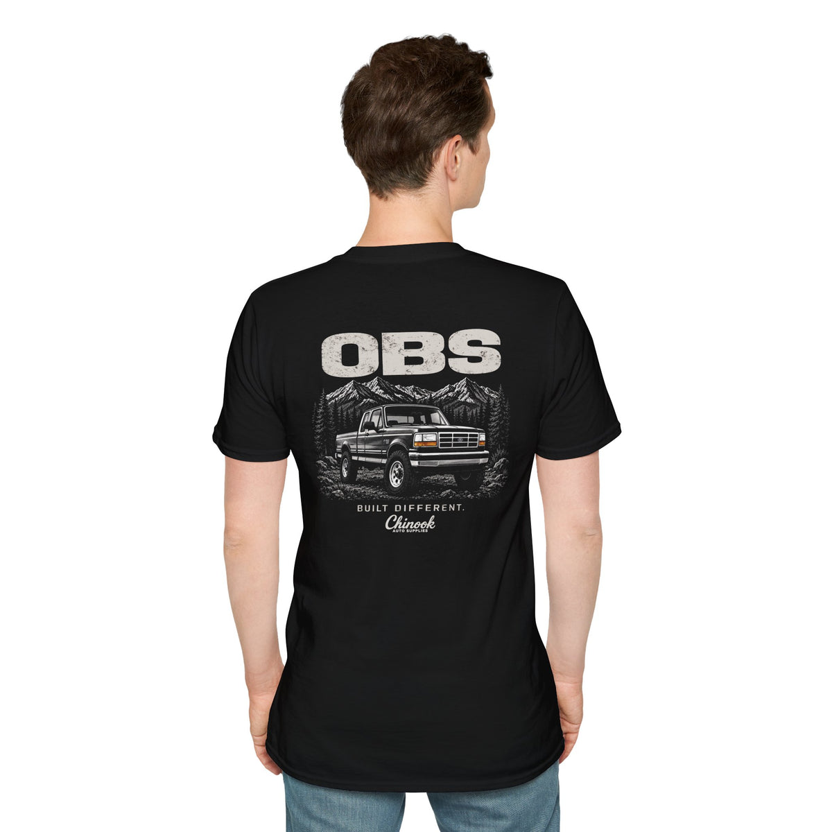 Built Different - OBS Ford Truck T-Shirt