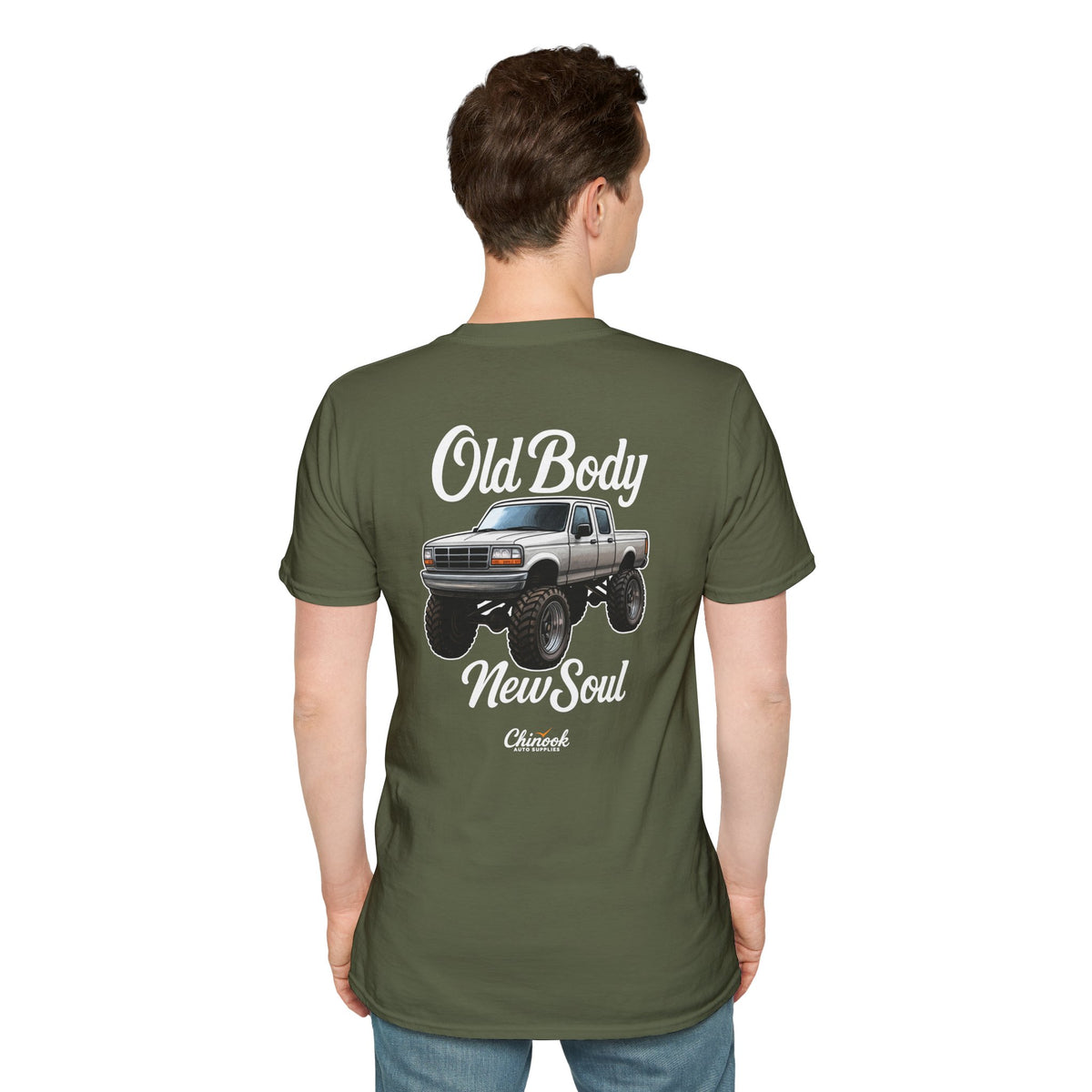 Old Body New Soul - OBS Ford Truck T-Shirt
