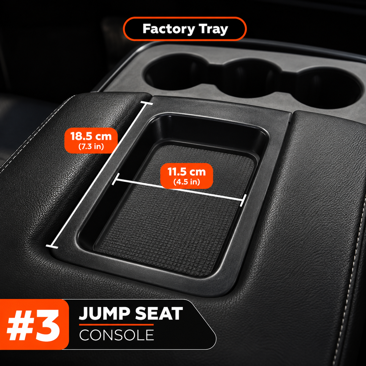 2014-2018 GM Trucks & SUV | HyperVolt Wireless Console Charger