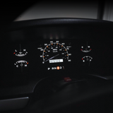 XL Modern Cluster Faceplate Kit | 1992-1996 F-150, F-250, Bronco (gas non-tach)