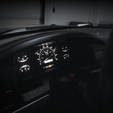 XL Modern Cluster Faceplate Kit | 1992-1996 F-150, F-250, Bronco (gas non-tach)
