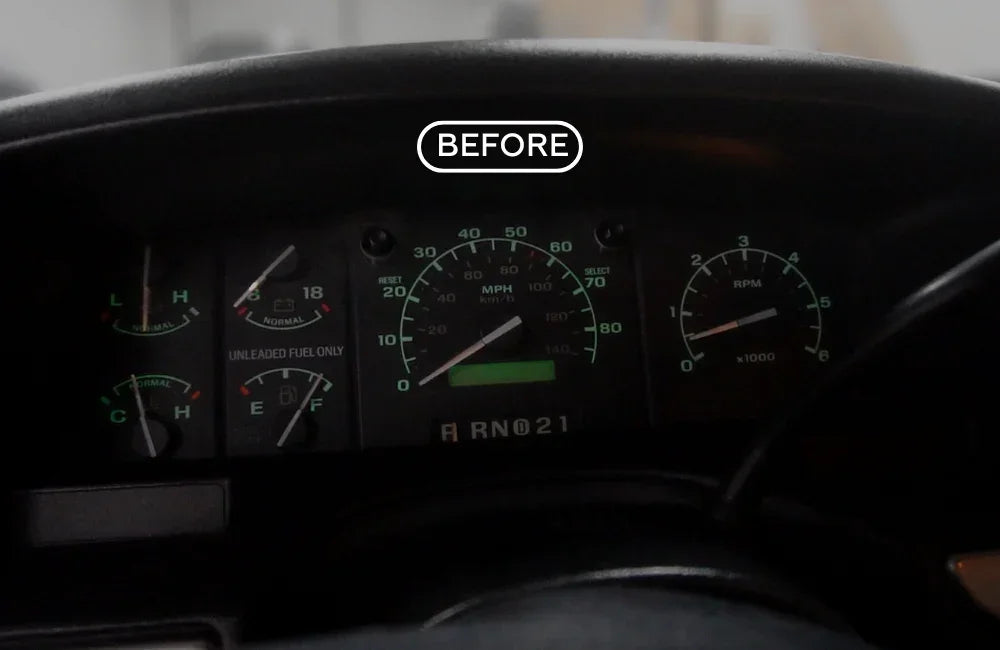 XLT Cluster Faceplate Only - SPORT EDITION