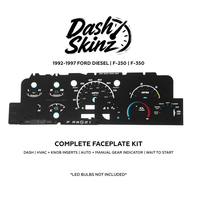 Diesel Midnight DashSkinz