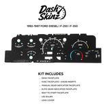 1992-1996 Ford F-Series & Bronco DashSkinz