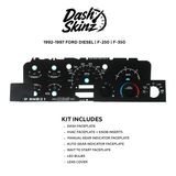 1992-1996 Ford F-Series & Bronco DashSkinz