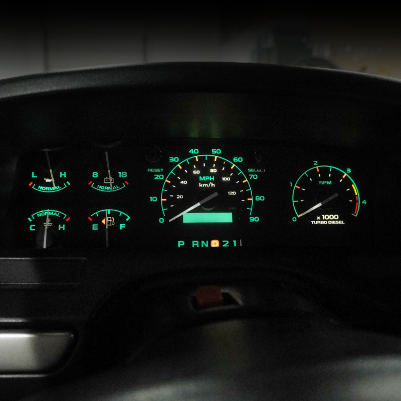 Diesel Modern Green DashSkinz