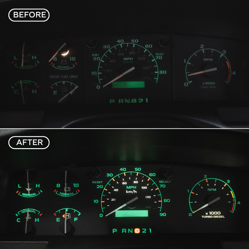 Diesel Modern Green DashSkinz