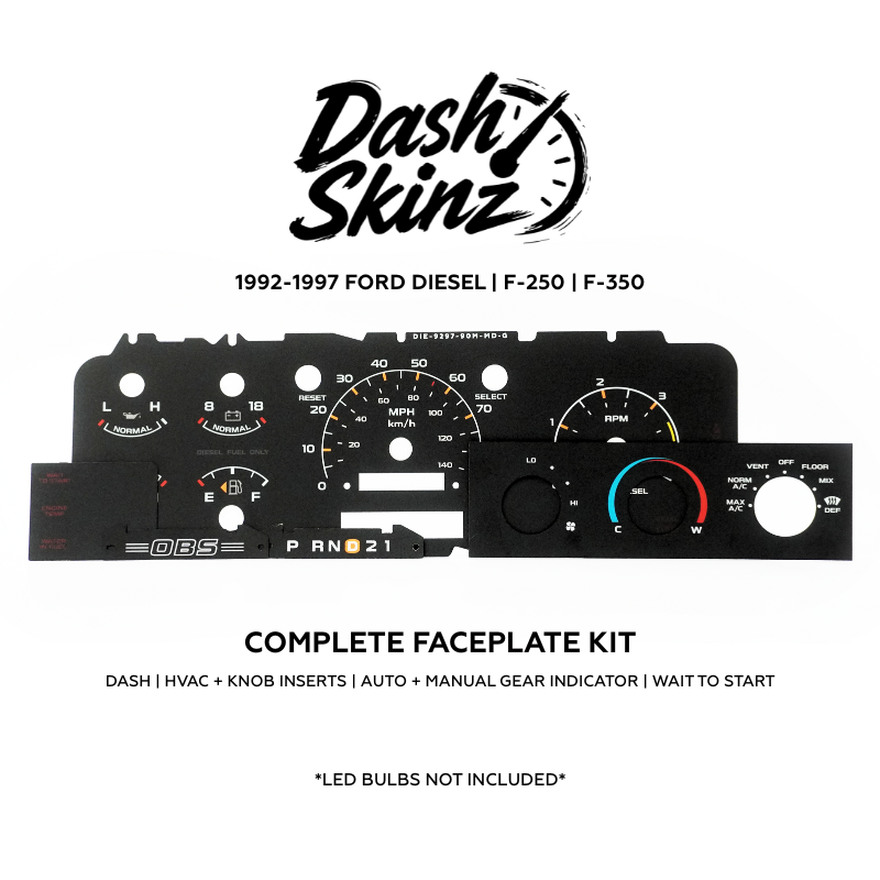 Diesel Modern Green DashSkinz