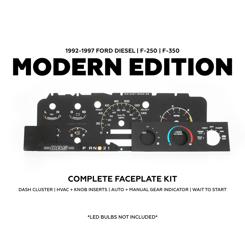 Diesel Modern - Dash Skinz KM/H