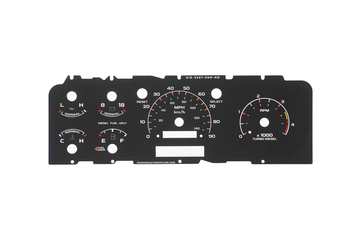 Diesel MODERN - Cluster Faceplate Kit