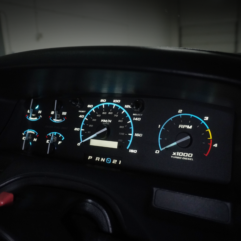 Diesel Midnight - Dash Skinz KM/H