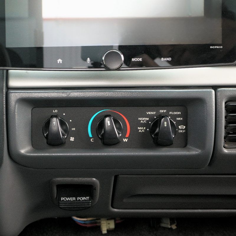 Diesel Modern Cluster Faceplate Kit | 1992-1997 F-250 & F-350