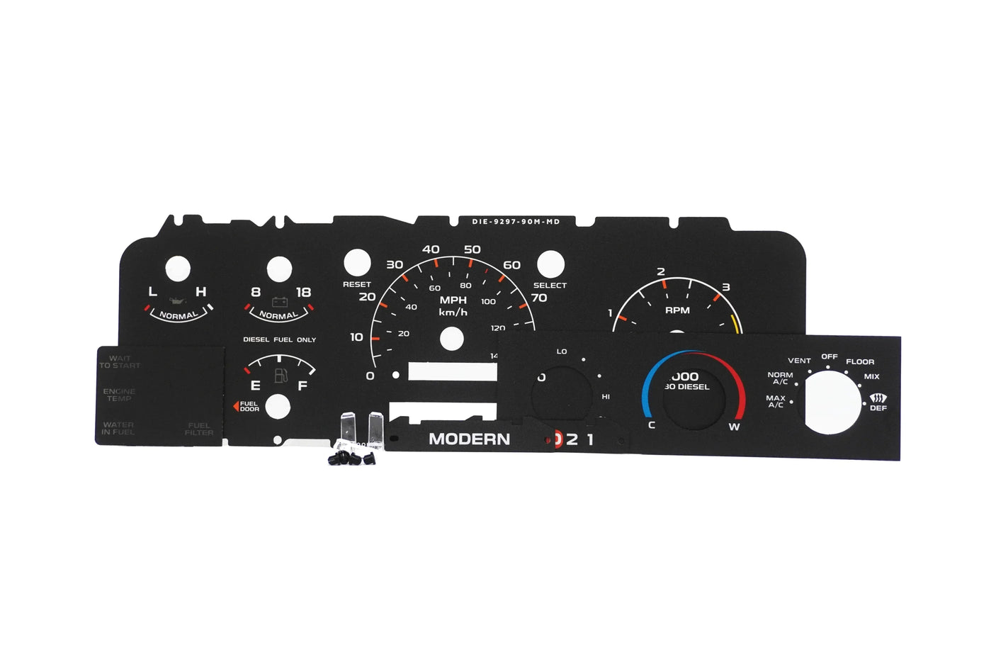 Diesel MODERN - Cluster Faceplate Kit