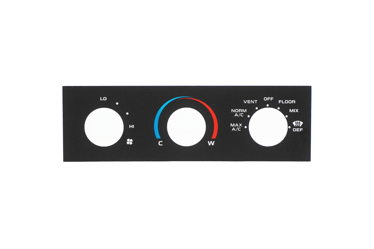 MODERN EDITION - Cluster Faceplate Kit for 1992-1996 Ford F-150 & Bronco