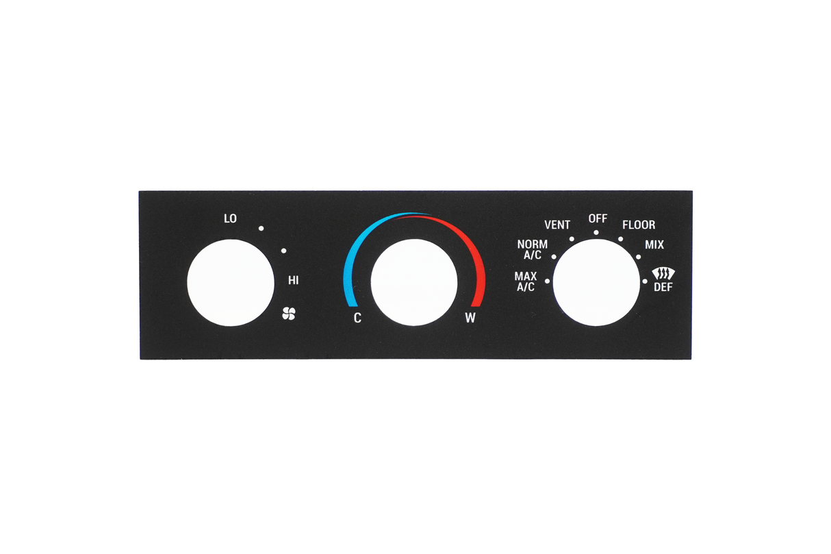 ORIGINAL EDITION – Cluster Faceplate Kit for 1992–1996 Ford F-Series & Bronco