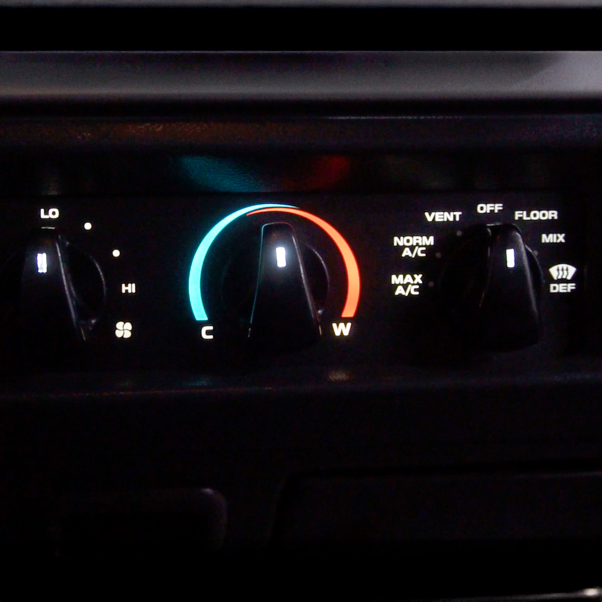MODERN EDITION - Cluster Faceplate Kit for 1992-1996 Ford F-150 & Bronco