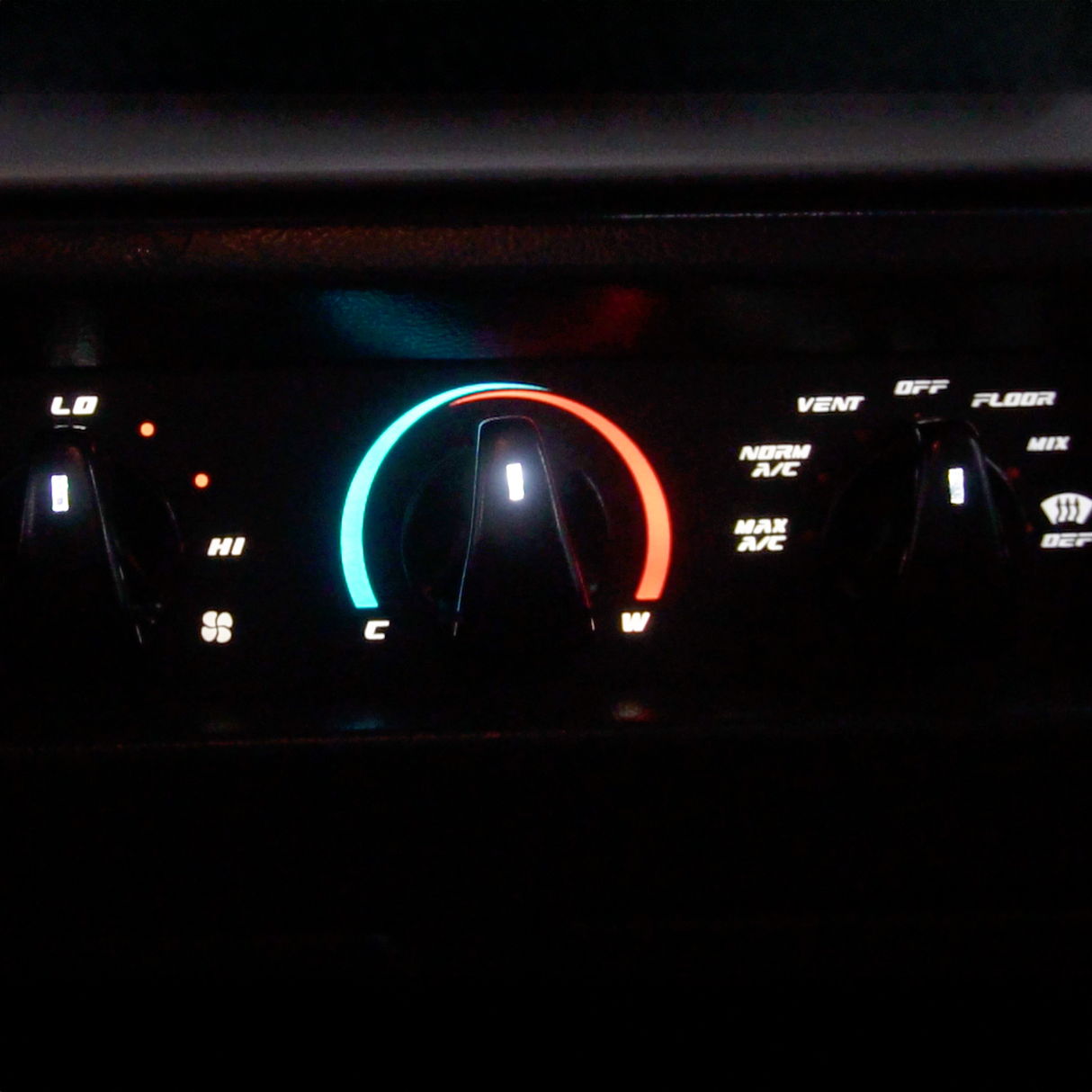 SPORT EDITION – Cluster Faceplate Kit for 1992–1996 Ford F-Series & Bronco