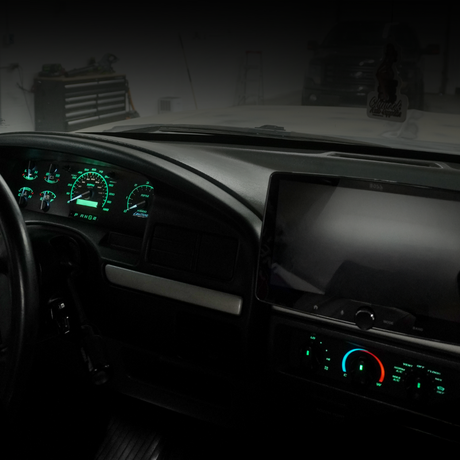 1992-1996 Ford F-Series & Bronco DashSkinz KM/H