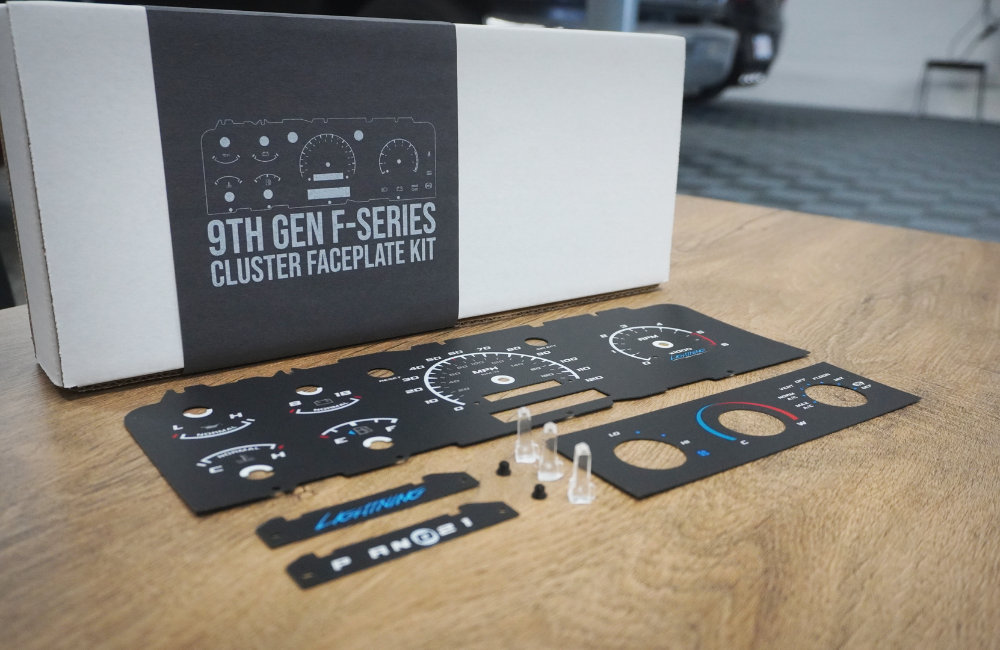 1st Gen Lightning Tribute | 1993-1995 F-150 Lightning | Faceplate Upgrade