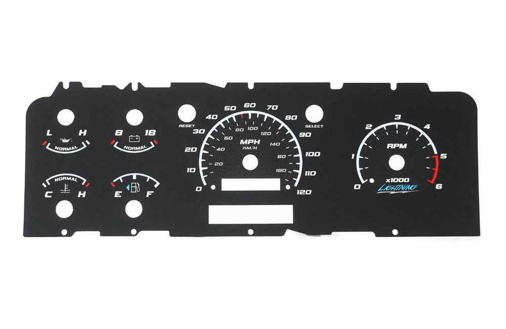 1st Gen Lightning Tribute | 1993-1995 F-150 Lightning | Faceplate Upgrade