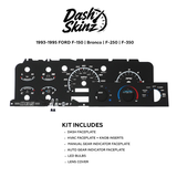 1992-1996 Ford F-Series & Bronco DashSkinz