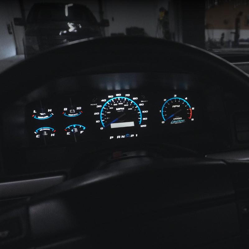 1st Gen Lightning Tribute Cluster Faceplate Kit | 1993-1995 F-150 Lightning