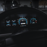 1st Gen Lightning Tribute Cluster Faceplate Kit | 1993-1995 F-150 Lightning
