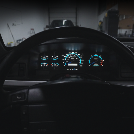 1992-1996 Ford F-Series & Bronco DashSkinz KM/H